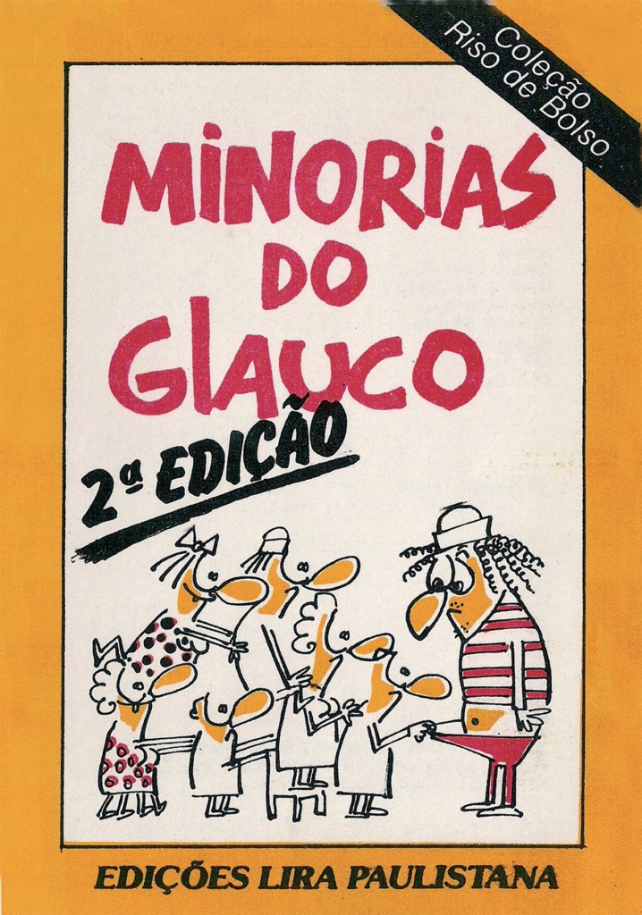 A capa da segunda edição do livro de Glauco. A impressão foi pela gráfica do Lira
